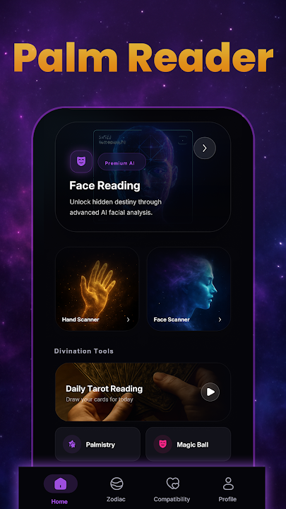 Palm Reader - AI Horoscope screenshot 1